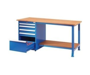 Banc de lucru fix depozitare scule CNC
