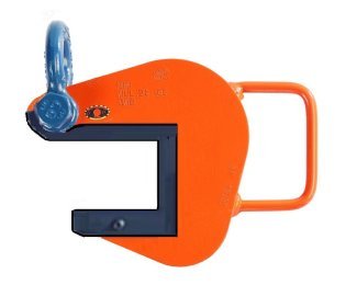 Clesti de ridicare si transport tevi de beton cu protectie Crosby IPPHI