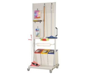 Carucior pentru intretinere si curatenie