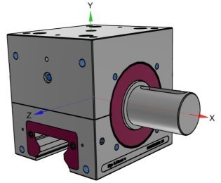 Leantechnik - Cremaliera liniara excentrica 5.4 lifgo liniar eccentric ZA1