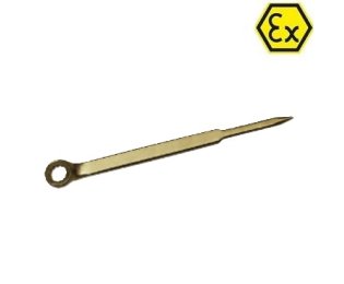 Cheie inelara ATEX cu dorn si cot din bronz special