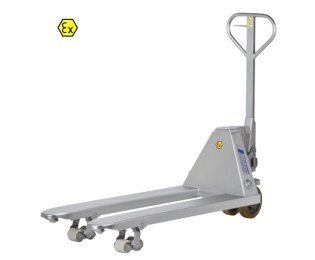 Transpalet ATEX din INOX Pfaff Silberblau PROLINE