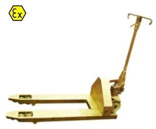 Transpalet manual ATEX din bronz special