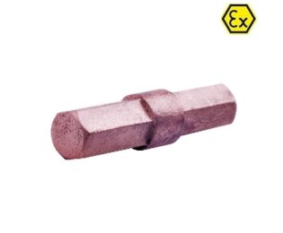 Bit de surubelnita hexagonal 1/4" ATEX din cupru-beriliu