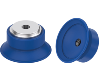 Ventuza rotunda plana seria ZFCF