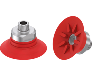 Ventuza rotunda plana seria ZF