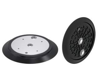 Ventuza rotunda plana seria ZLF