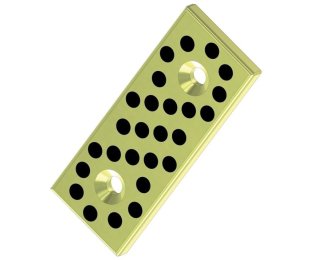 Placa autolubrificanta de alunecare seria E40.05.