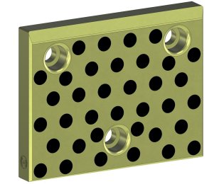 Placa autolubrificanta de alunecare VDI 3357 seria E40.12.