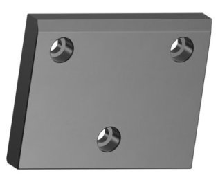 Placa de alunecare din otel 16MnCr5 VDI 3357 seria E40.13.