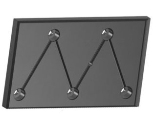 Placa de alunecare din otel ANFOR seria E40.15.