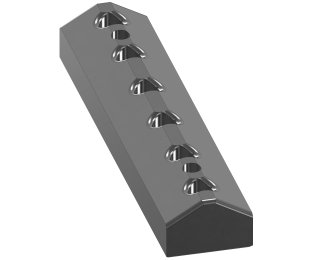 Bara prismatica seria E43.31. din otel CK45