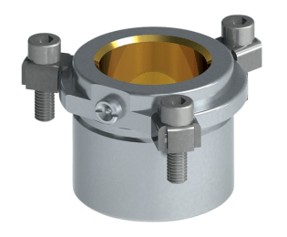 Bucsa cu guler platinata cu bronz ISO 9448-6 seria E46.32.