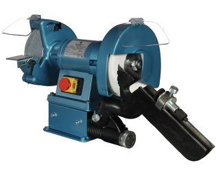 Polizor disc abraziv si dispozitiv rectificat burghie