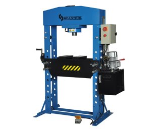 Presa atelier actionata hidraulic cu pedala picior