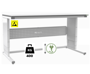Masa de lucru ESD inaltimea reglabila electric sistem L-Heavy Duty