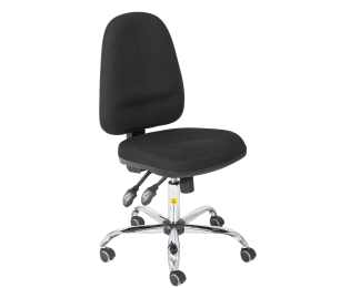 Scaun ESD cu husa textila sau vinil COMFORT