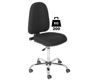 Scaun uz industrial cu husa textila sau vinil BASIC Heavy Duty portanta 200kg H=560-750mm