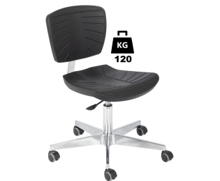 Scaun uz industrial din poliuretan COMFORT Standard portanta 120kg H=430-560mm