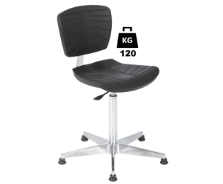 Scaun uz industrial din poliuretan COMFORT Standard portanta 120kg H=550-800mm