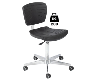 Scaun uz industrial din poliuretan COMFORT Heavy Duty portanta 200kg H=510-700mm