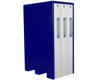 Dulap metalic cu 3 sertare verticale latimi 3x200mm