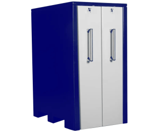 Dulap metalic cu 2 sertare verticale cu latime de 400mm