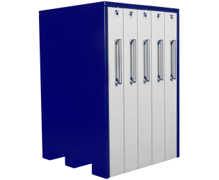 Dulap metalic cu 5 sertare verticale latimi 5x200mm