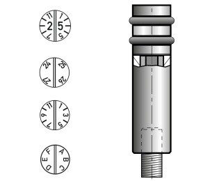 Dator matrita injectie piese cu grosime redusa Ø3mm - Ø4mm prindere frontala