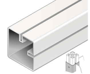 Profil aluminiu patrat BOSCH REXROTH