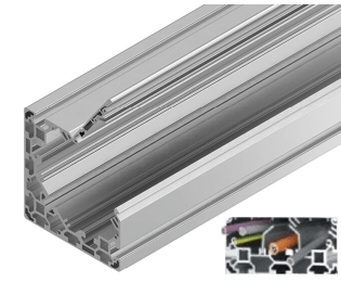 Profil aluminiu canal cablaje BOSCH REXROTH