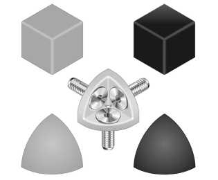 Coltar rectangular profil aluminiu BOSCH REXROTH