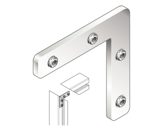 Coltar imbinare profile aluminiu BOSCH REXROTH