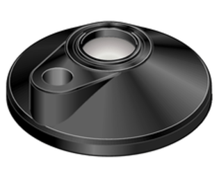 Placa picior articulat cu gaura fixare profil aluminiu BOSCH