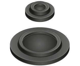 Placa amortizare picior articulat profil aluminiu BOSCH