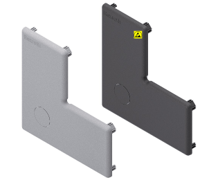 Capac frontal profil aluminiu Raster 45 BOSCH REXROTH