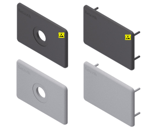 Capac profil aluminiu 60x90 BOSCH REXROTH