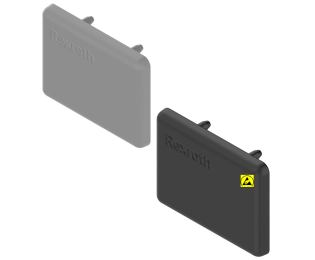 Capac profil aluminiu 22.5x30 BOSCH REXROTH