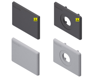 Capac profil aluminiu 45x60 BOSCH REXROTH