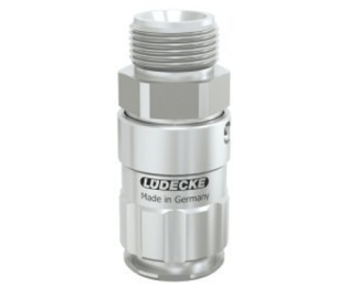 Cupla rapida temperare TempSecure seria ESHGTE DN13 din INOX 1.4305