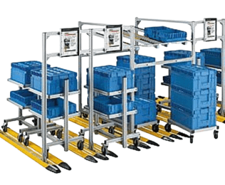 FIFO Carucioare de aprovizionare cu materiale