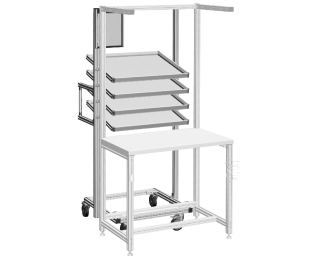 Carucior materiale Post de Lucru BOSCH REXROTH