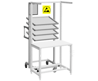 Carucior ESD materiale Post de Lucru BOSCH REXROTH