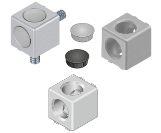 Piesa de imbinare cubica cu 2 racorduri BOSCH REXROTH