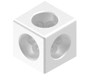 Piesa de imbinare cubica designLINE cu 3 racorduri BOSCH REXROTH