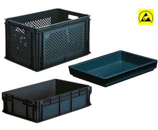 Cutii ESD pentru produse electronice