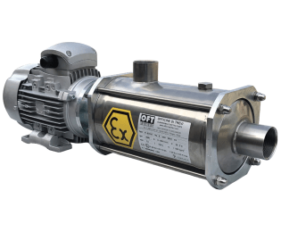 Pompa electrica orizontala multietajata ATEX