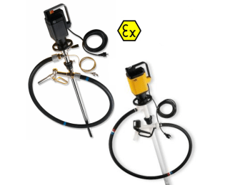 Pompa electrica transbordare butoaie