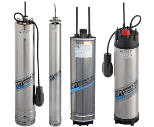 Pompa submersibila monobloc multietajata 5"