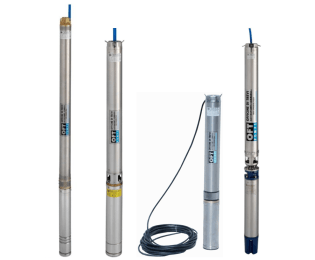 Pompe submersibile multietajate